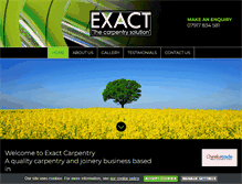 Tablet Screenshot of newbury-carpenter.co.uk